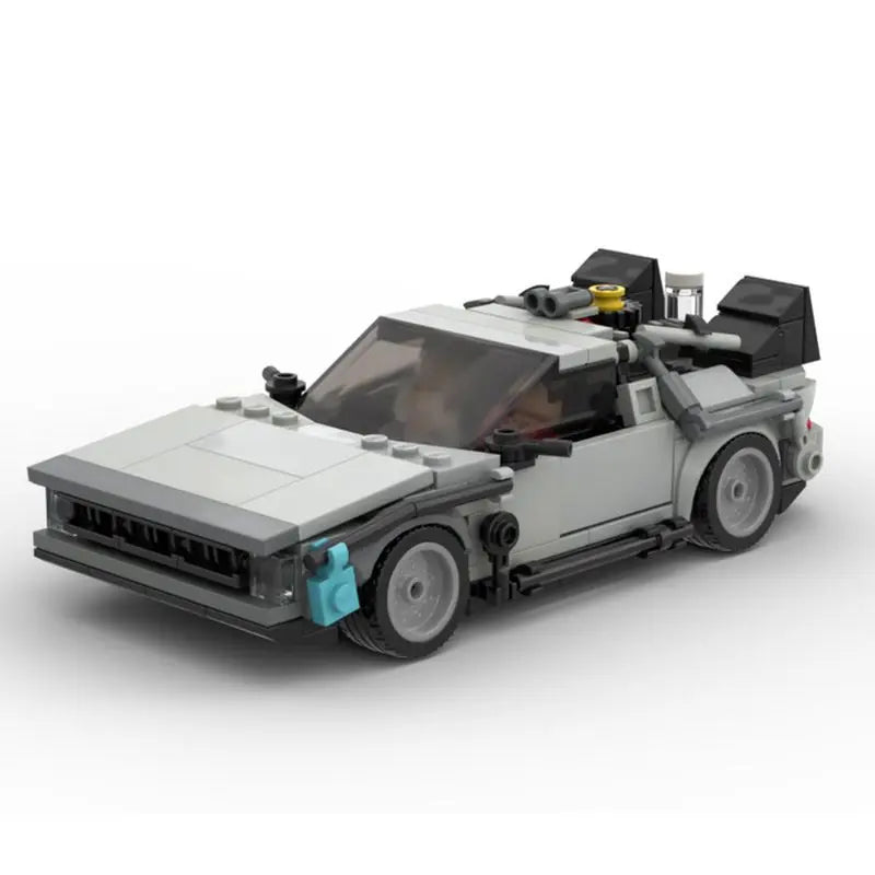 Truck and DeLorean - Back to The Future