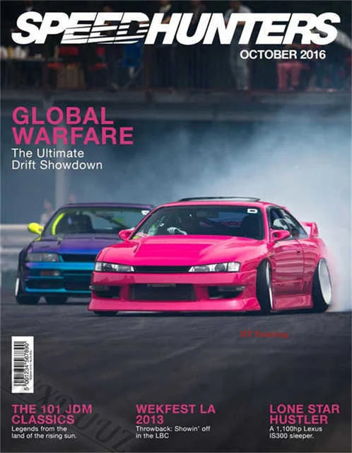 S14 Drift - japanese magazine cover poster